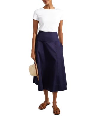 Cecelia A-Line Midi Skirt