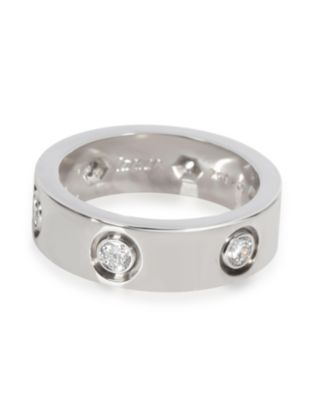 Pre-Owned Cartier Love 18K White Gold Band