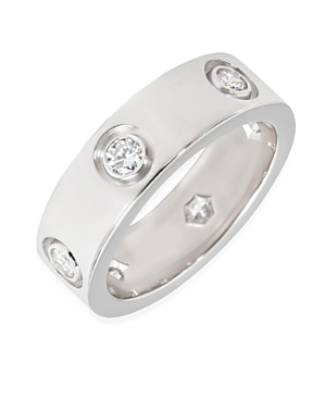 Pre-owned Cartier  Cartier Love 18k White Gold Ring In Metallic