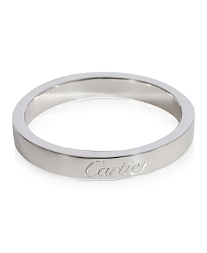 C De Cartier 950 Platinum Wedding Band