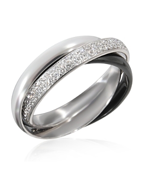 Trinity 18K White Gold Fashion Ring