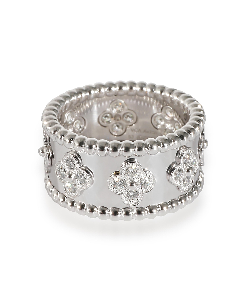 Pre-owned Pre-owned Van Cleef & Arpels Van Cleef & Arpels Perlee 18k White Gold