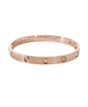 Shop Pre-owned Cartier  Cartier Love 18k Rose Gold Bracelet