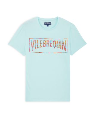 Tahiti Flowers Cotton Logo Tee