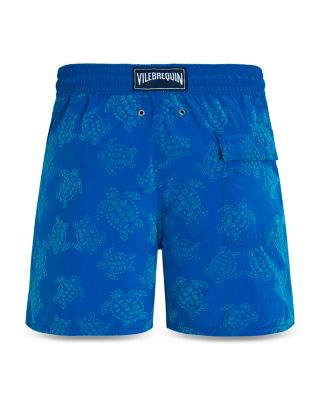 Moorea Flock Vendome Turtles Print 5" Swim Trunks