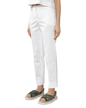 Shop Peserico Loose Pants In Pure White