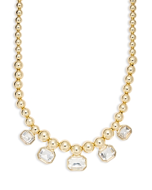 Shop Aqua Gem Necklace, 16 - 100% Exclusive In Silver/gold