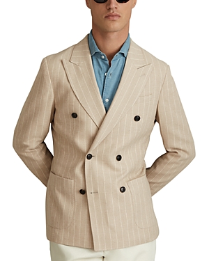 Shop Reiss Jeremiah Slim Fit Suit Jacket In Oatmeal