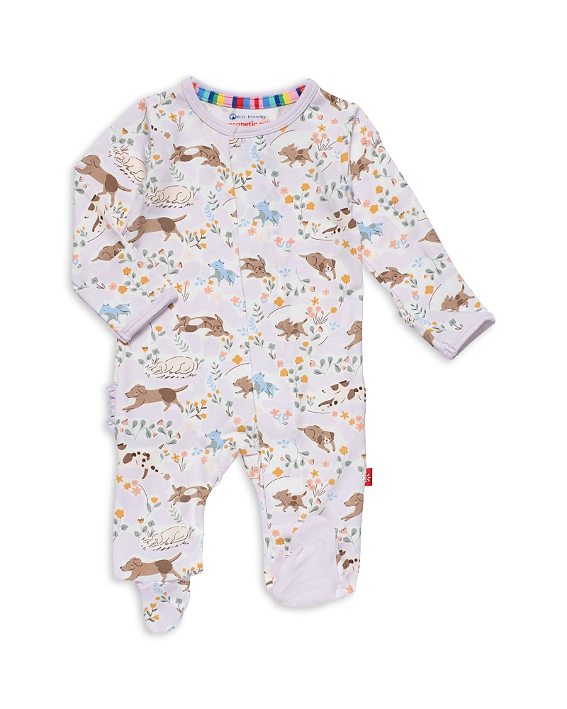 Magnetic Me Girls' Best Fur End Footie - Baby