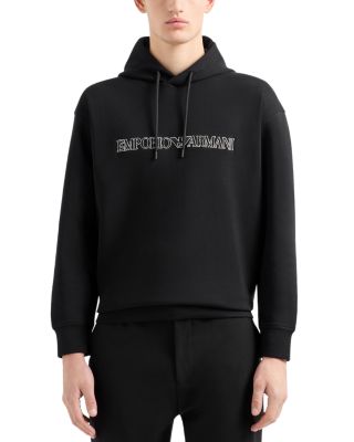 Emporio Armani - Embroidered Logo Hoodie