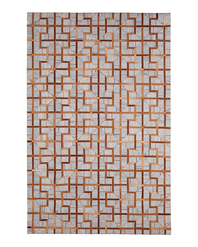 Feizy Fannin 7380756f Area Rug, 5' X 8' In Tan/brown