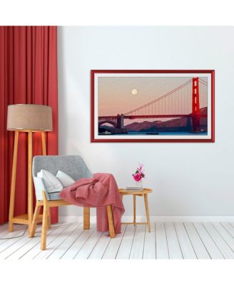 Customizable Alloy Prismatic Frame for Samsung The Frame TV 2021-2023