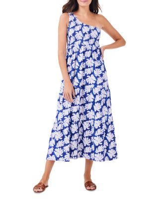 Nzt Nic+Zoe Smocked Midi Dress