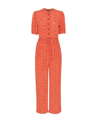 Micro Floral Jumpsuit