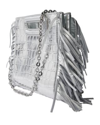 Mini M Croco Metallic Bag