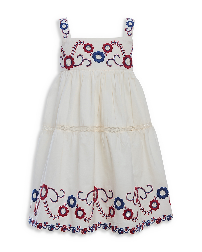 Sea Girls' Soren Cotton Embroidered Dress - Little Kid, Big Kid