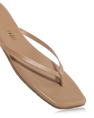 Women's Lily Square Toe Flip Flops