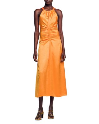 Sandro - Courtney Halter Midi Dress