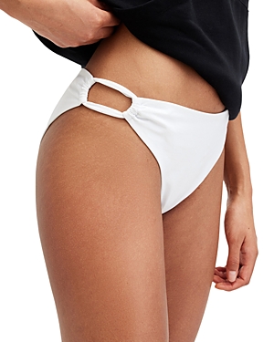 Shop Allsaints Kayla Bikini Bottom In White
