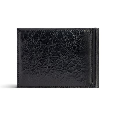 Monaco Folded Card Holder with Bill Clip