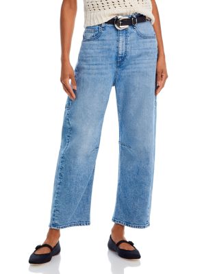 rag & bone - Charlie High Rise Barrel Leg Jeans in Kayden