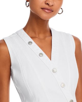 white christmas dresses White Denim Dress main image 1