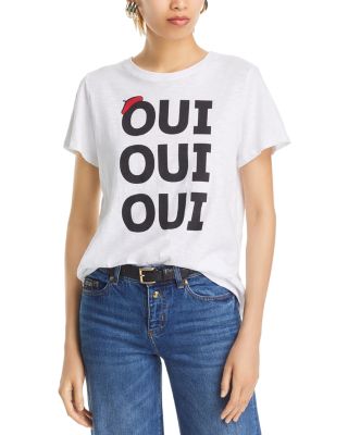 Cinq à Sept - Oui Oui Oui Shrunken Tee