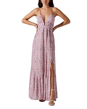 Shop Astr The Label Minari Dress In Lavender