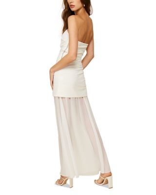 Amara Mixed Media Maxi Dress