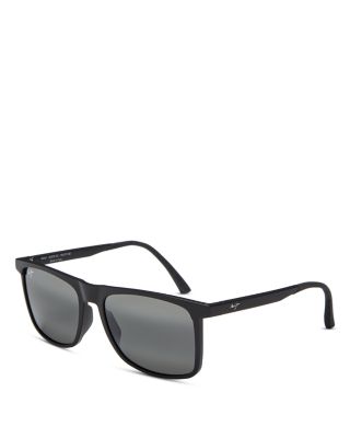 Maui Jim - Makamae Polarized Square Sunglasses, 56mm