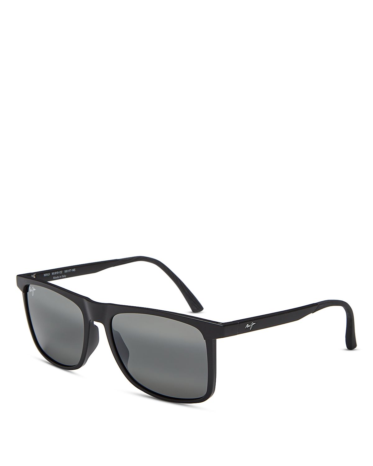 Maui Jim Makamae Polarized Square Sunglasses, 56mm