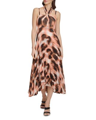 knee length dresses for ladies Rib Knit Midi Polo Dress | Bodycon main image 1