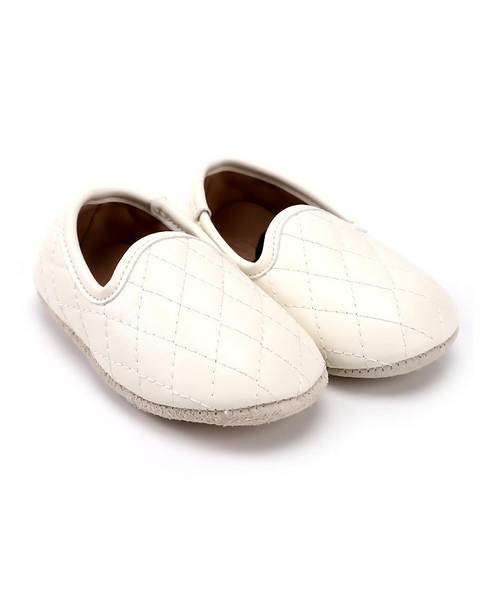 Czarque Red Milled Baby Loafers main image 0