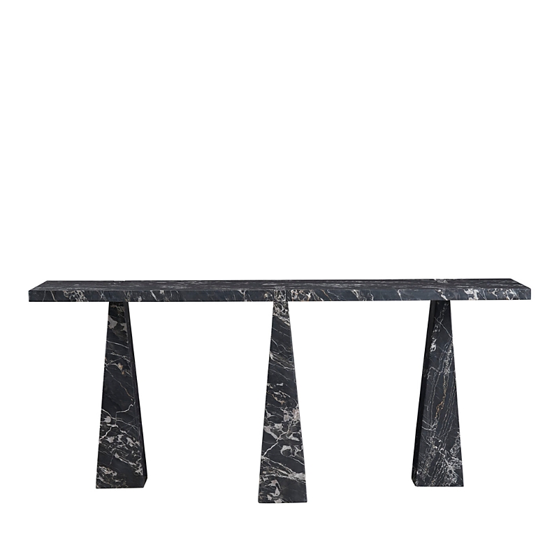 Universal Spectrum Sofa Table In Marble