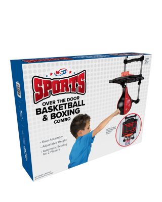 Over the Door Basketball & Boxing Combo Set