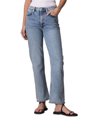 rag & bone - Harlow Ankle Jeans in Lyra With Jewel