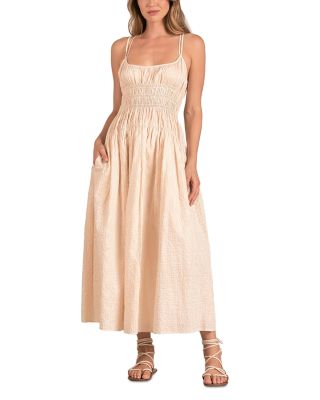 Elan - Smocked Maxi Dress