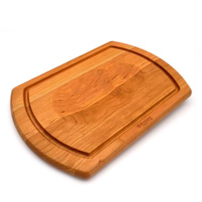 Cherry Wood Reversible Carving Board