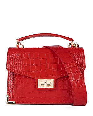 Shop The Kooples Small Emily Crossbody Bag In Red