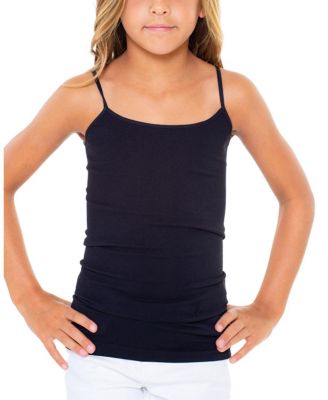 Girls' Solid Full Cami, Bundle of Two - Big Kid