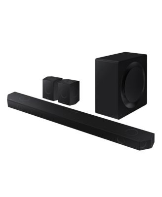 Samsung - 11.1.4-Channel Wireless Dolby Atmos Soundbar with Wireless Surround Speakers & Subwoofer