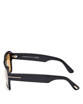 Flat Top Square Sunglasses, 56mm