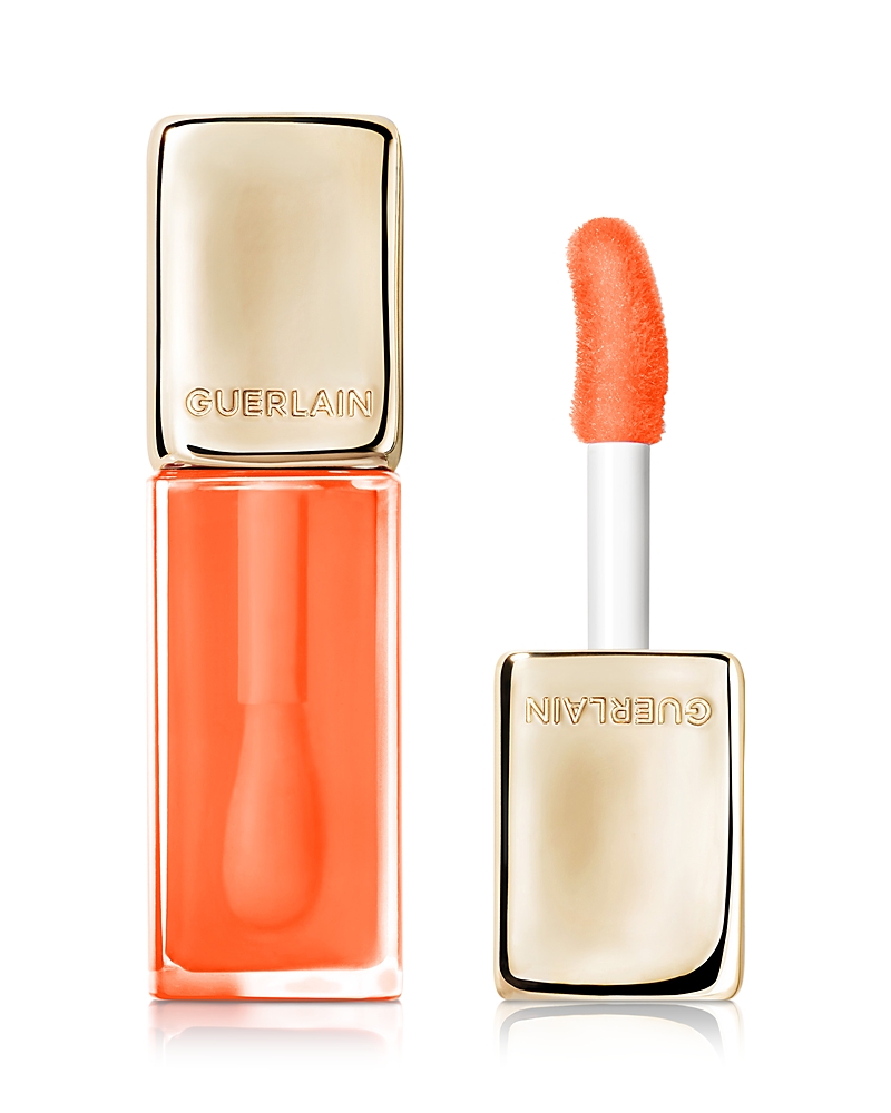 Guerlain Kiss Kiss Bee Glow Lip Oil In Peach