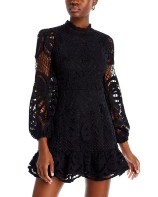 Long Sleeve Lace Dress - Exclusive