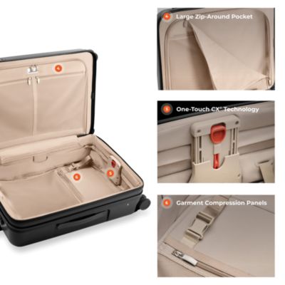 Sympatico Medium Expandable Spinner Suitcase