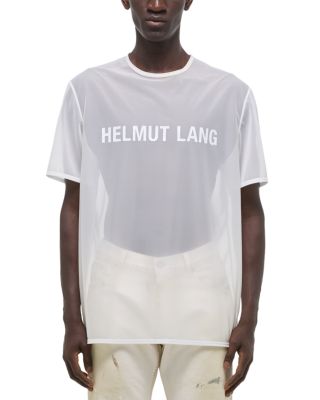 Helmut Lang - Chiffon Logo Tee