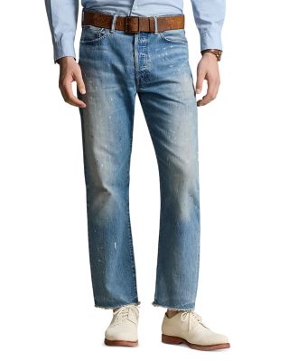 Polo Ralph Lauren - Distressed Straight Fit Jeans in Habana