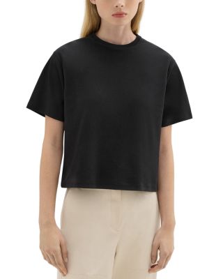 Boxy Tee in Cotton Jersey