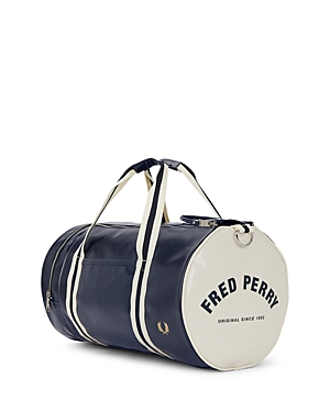 Shop Fred Perry Duffel Bag In Carb Blue