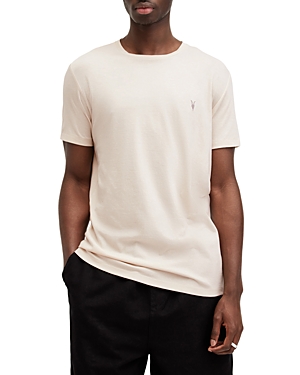 Shop Allsaints Tonic Ramskull Tee In Bailey Taupe
